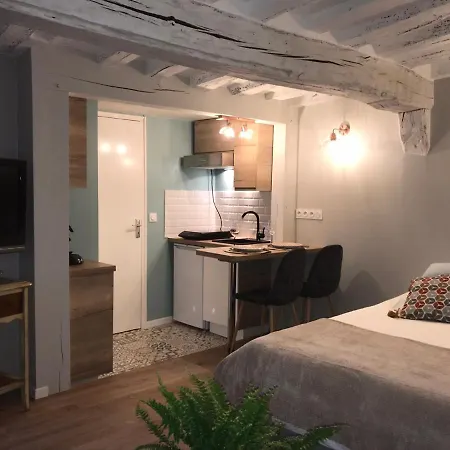 La P'Tite Grise - Studio Cosy Centre Honfleur Exterior foto